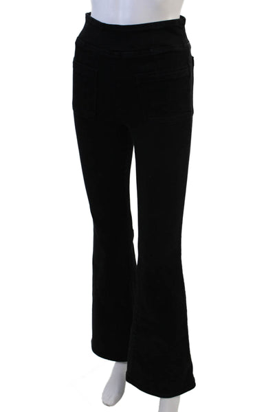 Frame Women Black High-Rise Pants 30in Inseam Size 1