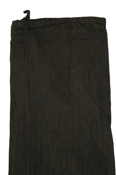 Kith Men Cargo Jogger Pants Dark Gray Herringbone Cotton Blend Size XS