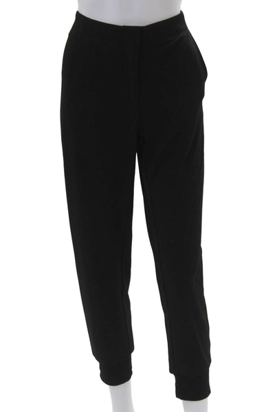 Cut25 by Yigal Azrouel Women Black Jogger Sweatpants Zip Size 6