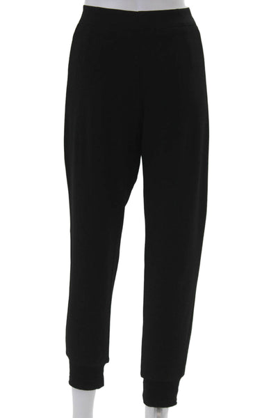 Cut25 by Yigal Azrouel Women Black Jogger Sweatpants Zip Size 6