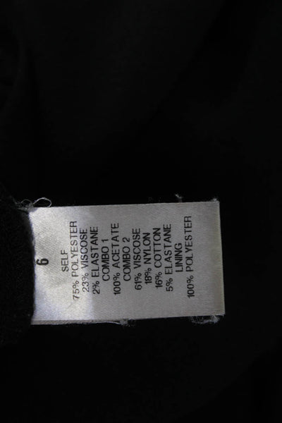 Cut25 by Yigal Azrouel Women Black Jogger Sweatpants Zip Size 6