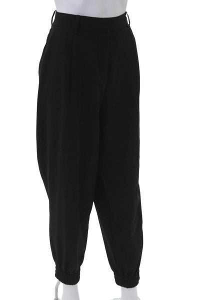 Elizabeth & James Women Black Jogger Dress Pants Size 6