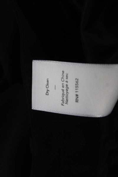Elizabeth & James Women Black Jogger Dress Pants Size 6