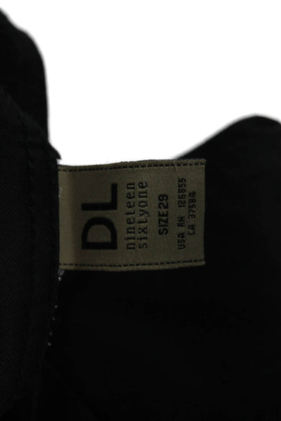 DL1961 Women Black High Rise Jeggings Size 29