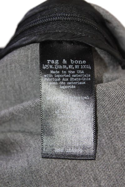 Rag & Bone Women Ankle Cropped Gray Pants Size 8