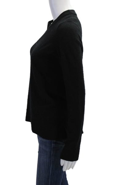 Vince Unisex Black Pullover Cashmere Blend Crew Neck Sweater Size S