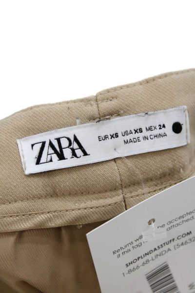 Zara Unisex Chino Khakis Beige Size XS