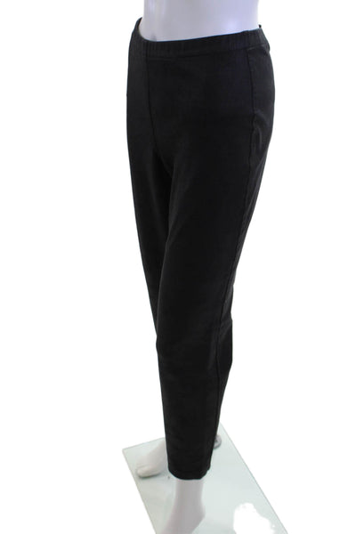 Absolu Women Black Cropped Ankle Pants Size 48