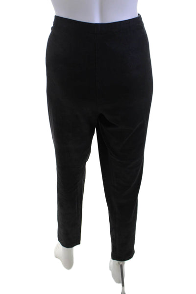 Absolu Women Black Cropped Ankle Pants Size 48