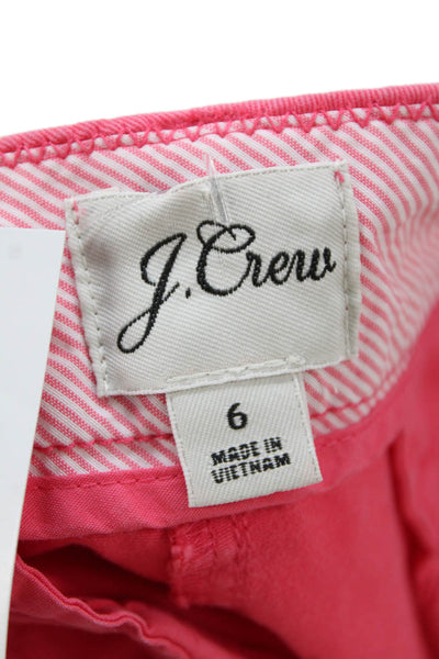 J Crew Unisex Pink Chino Shorts Size 6