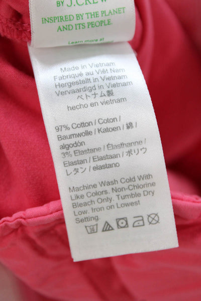J Crew Unisex Pink Chino Shorts Size 6