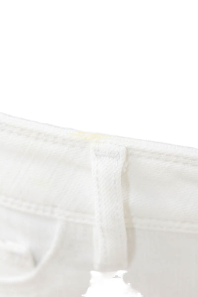 DL1961 Women White Ankle Cropped Pants Size 27