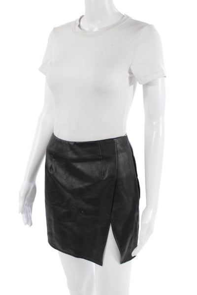 Superdown Womens Mini Pencil Skirt Black Size S