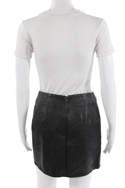 Superdown Womens Mini Pencil Skirt Black Size S