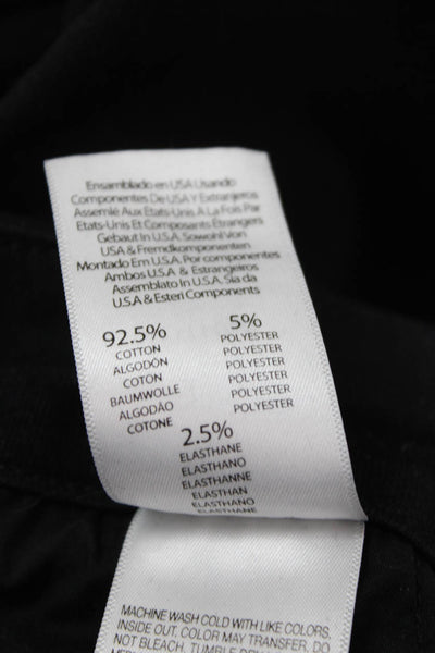 Mother Womens Ankle Skinny High Rise Black Jeans Size 27