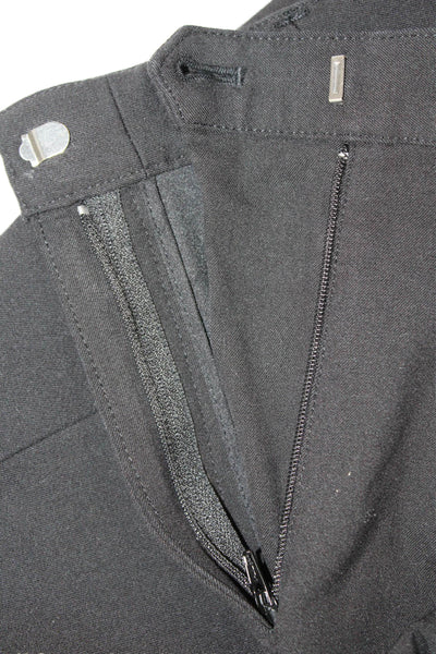 Theory Womens Cropped Dress Pants Black Size 10