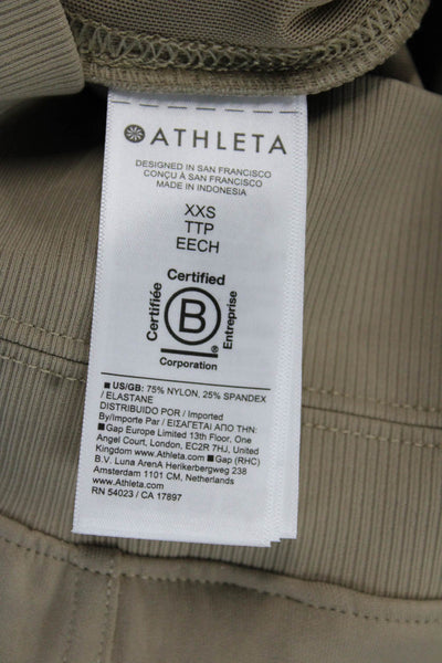 Athleta Womens Jogger Pants Tan Size XS