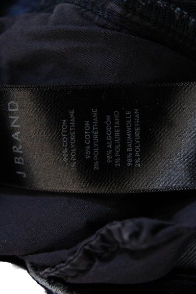 J Brand Womens Ankle Skinny Jeans Blue Mid Rise 98% Cotton Size 27