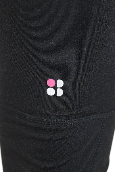 Sweaty Betty Womens Capri Cropped Black Leggings Size S