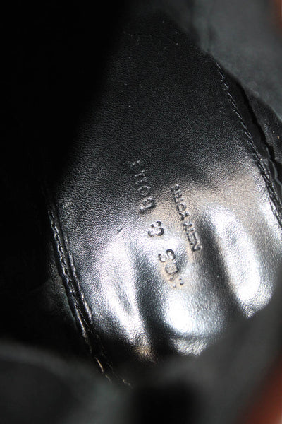 Rag & Bone Womens Leather Pointed Toe Ankle Boots Black Size 37 7