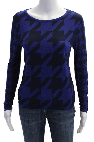 Stella McCartney Women Jersey T-Shirt Blue Size 36