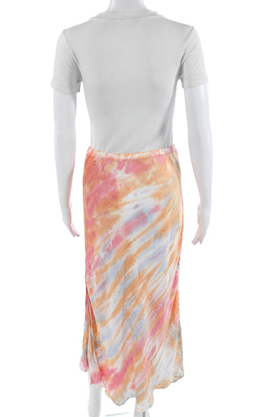 YFB Womens Light Blue Midi Skirt Viscose Rayon Size S