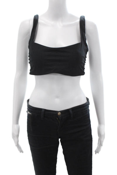 Athleta Womens Under Wire Sports Bra Black Size 38 D/38 DD