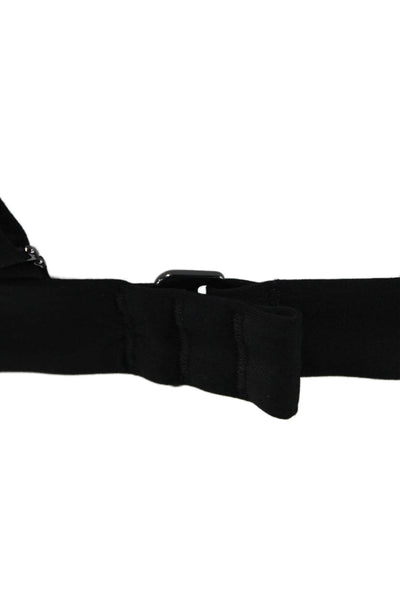Athleta Womens Under Wire Sports Bra Black Size 38 D/38 DD