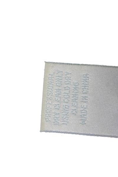 Bibelot Unisex Dark Gray Cashmere Striped Crewneck Pullover Sweater Size XS