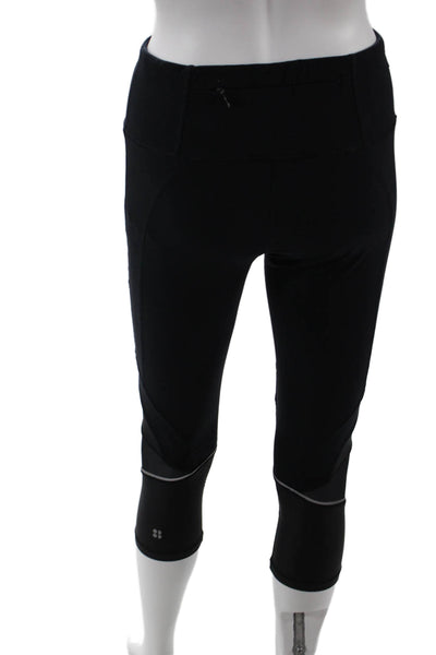 Sweaty Betty Women Black Capri Cropped Leggings Size S