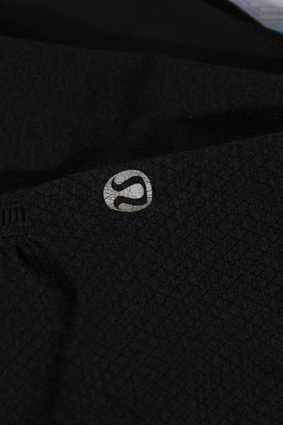 Lululemon Women Capri Leggings Black Nylon Size 6