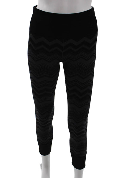 Lululemon Womens Ankle Cropped Geometric Aztec Black Leggings Size 6