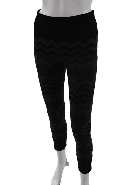 Lululemon Womens Ankle Cropped Geometric Aztec Black Leggings Size 6