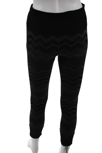 Lululemon Womens Ankle Cropped Geometric Aztec Black Leggings Size 6