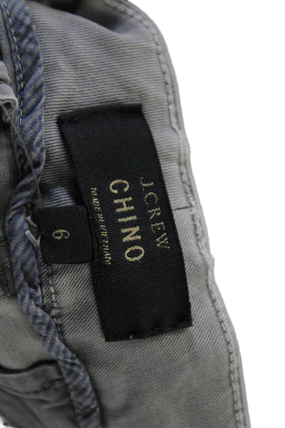 J Crew Unisex Chino Shorts Gray Size 6