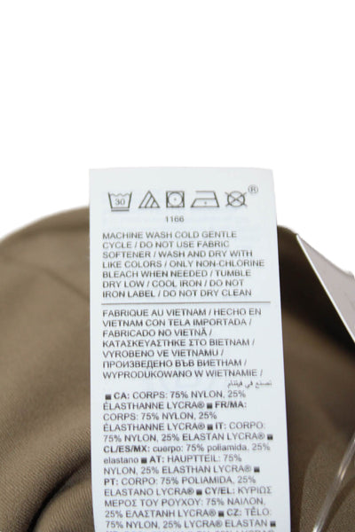 Athleta Women Brown Leggings Petite Size 2XS