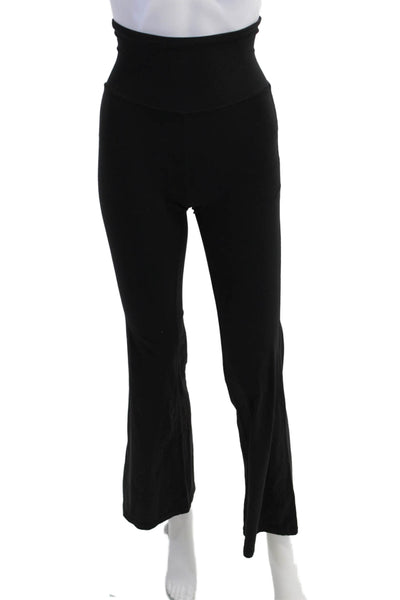 Athleta Women Black Nylon Leggings Solid Fall Size 2XS