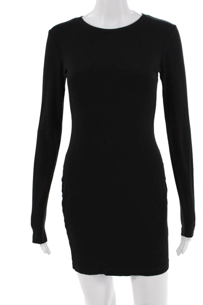 Kimberly Ovitz, Women Dresses Bodycon Mini Black Long Sleeve Size S