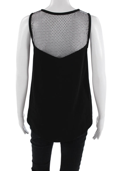 Rag & Bone Women Black Sleeveless Tank Round Neck Designer Size XS