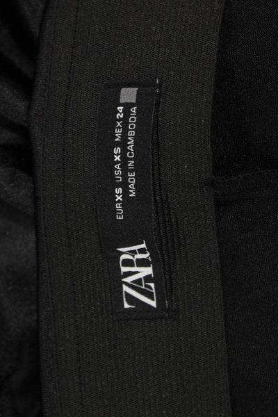 Zara Women Black Jegging Polyester Elastane Size XS