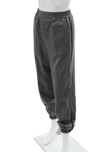 Sandro Men Jogger Pants Gray Size S