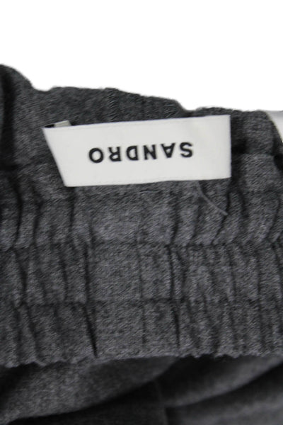 Sandro Men Jogger Pants Gray Size S
