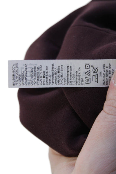 Athleta Women Brown Leggings 75% Nylon 25% Lycra Size 2XS