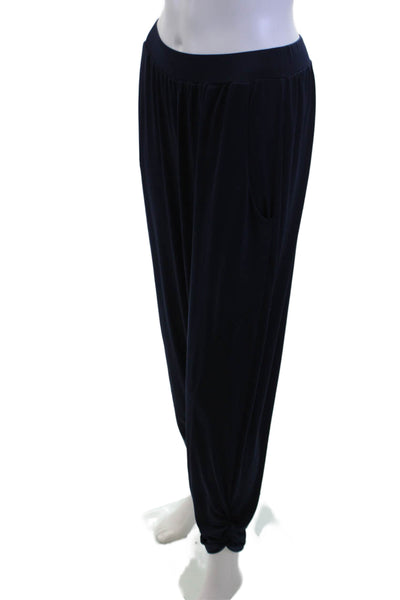 Ripley Rader Women Dark Blue Harem Pants Bohemian Solid Size 3