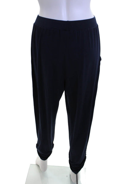 Ripley Rader Women Dark Blue Harem Pants Bohemian Solid Size 3