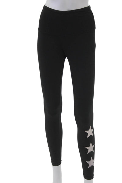 Strut This Women Ankle Jegging Black Stars Graphic Size XS