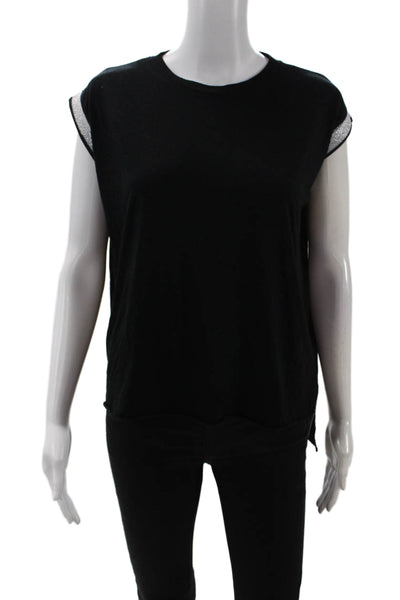 Ultracor Women Crew Neck Short Sleeve Jersey Black Size S