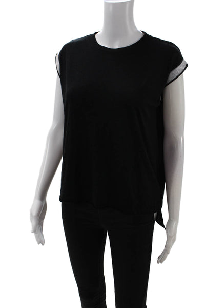 Ultracor Women Crew Neck Short Sleeve Jersey Black Size S