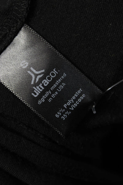 Ultracor Women Crew Neck Short Sleeve Jersey Black Size S