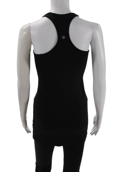 Lululemon Womens Black Basic Tank Nylon Size 4